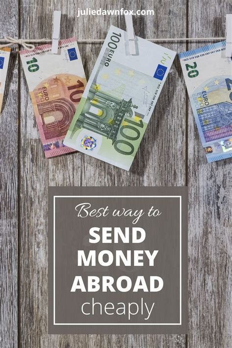 cheapest way to send money abroad